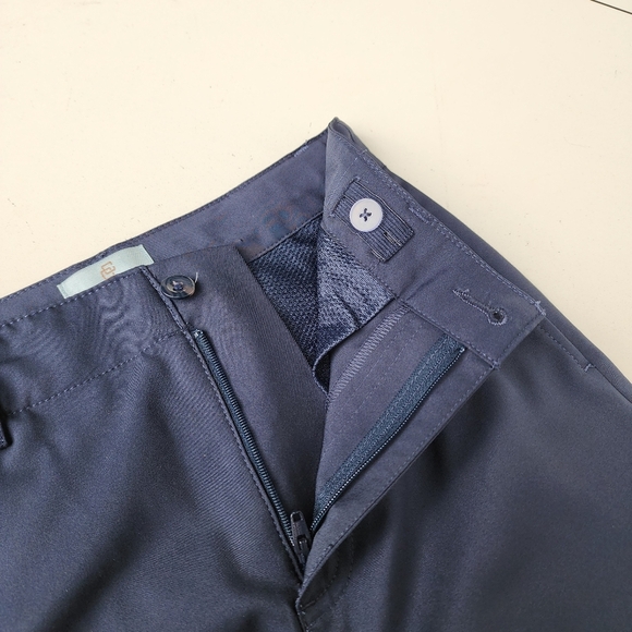 Classic Club Boys Pants Size 12 Navy Blue Comfort Stretch Adjastable Waist Easy - Picture 7 of 10